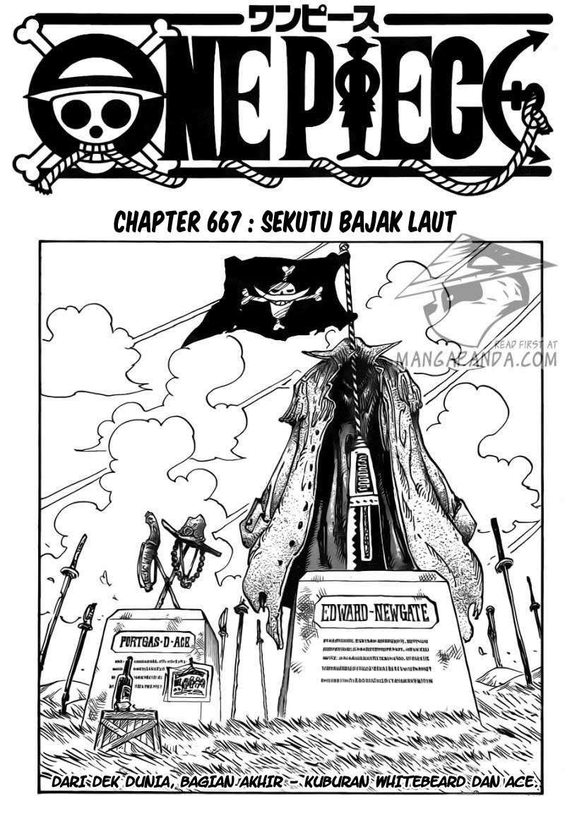 One Piece Chapter 668 - halaman 2