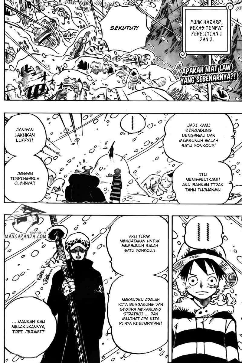 One Piece Chapter 668 - halaman 3