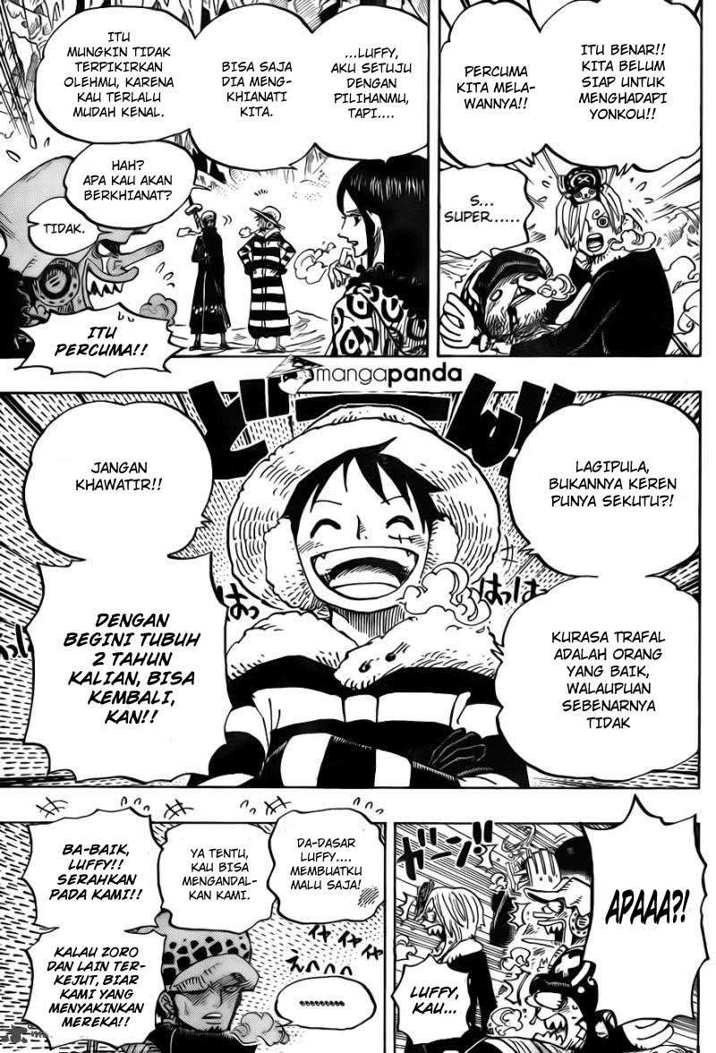 One Piece Chapter 668 - halaman 6