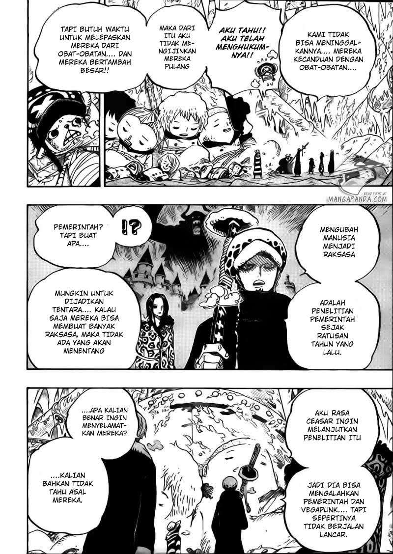 One Piece Chapter 668 - halaman 9
