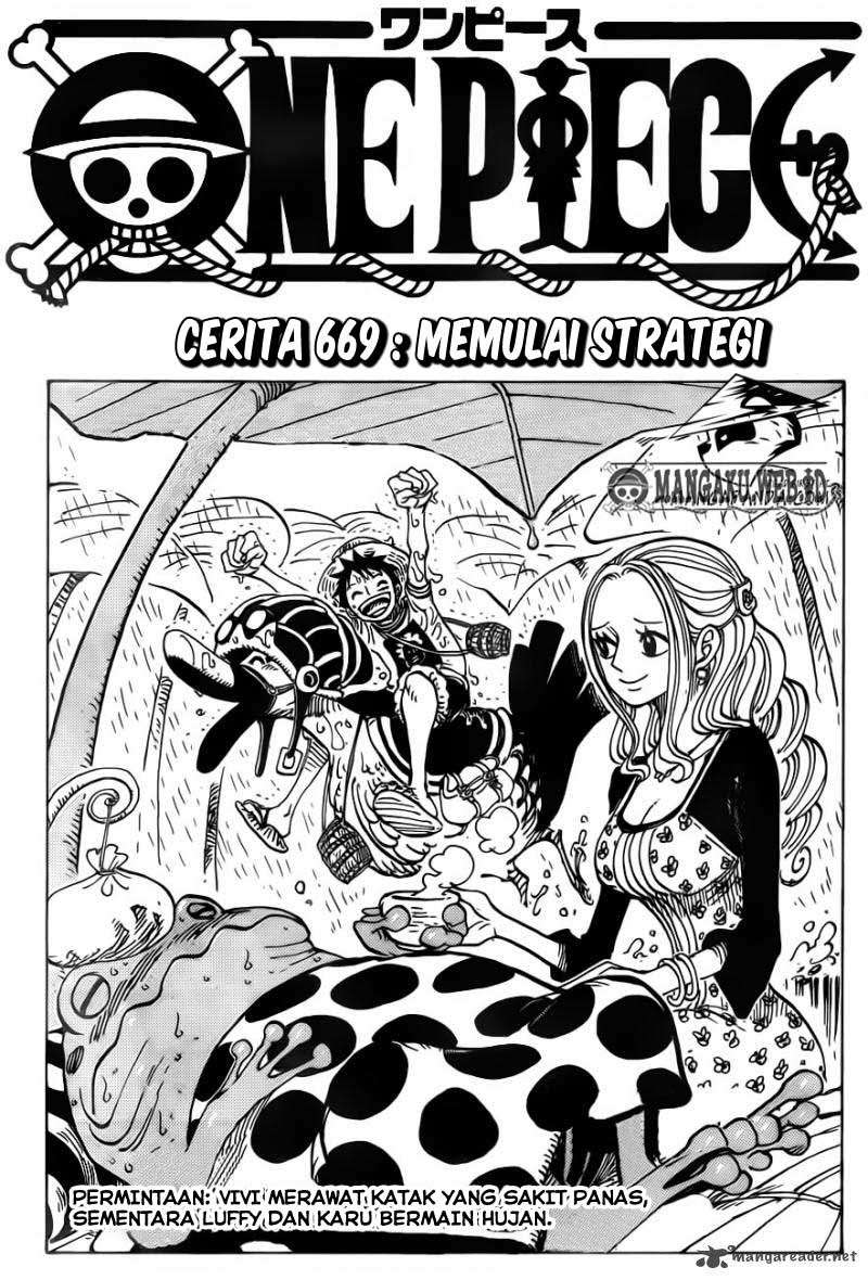 One Piece Chapter 669 - halaman 2