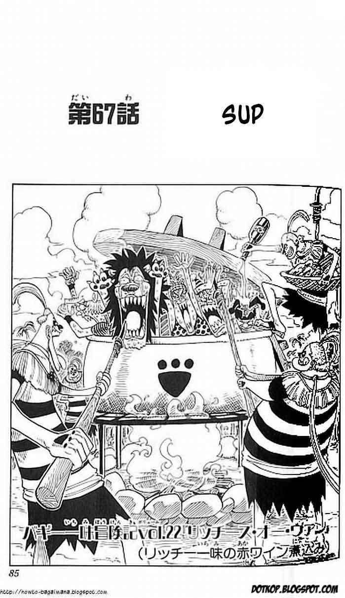 One Piece Chapter 67 - halaman 1