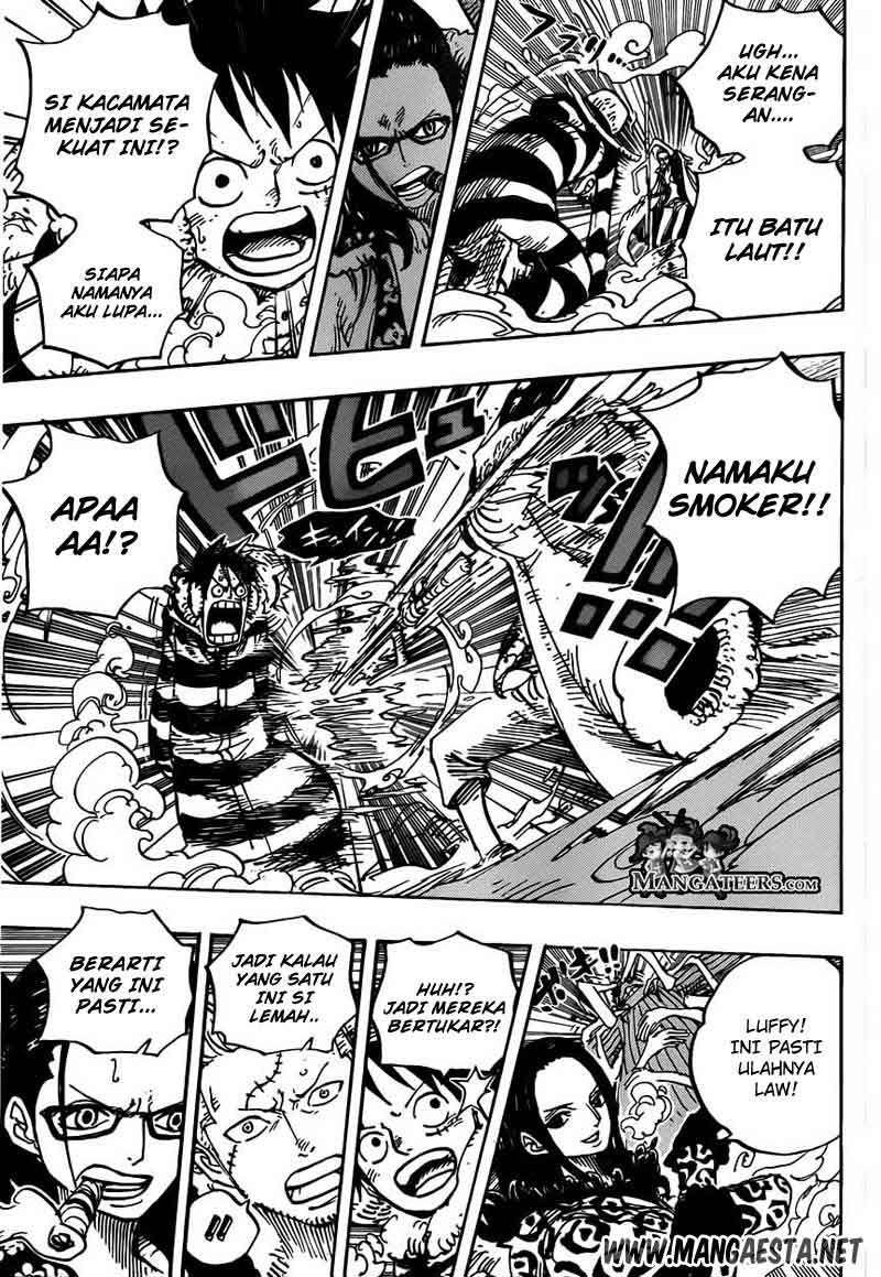 One Piece Chapter 670 - halaman 6