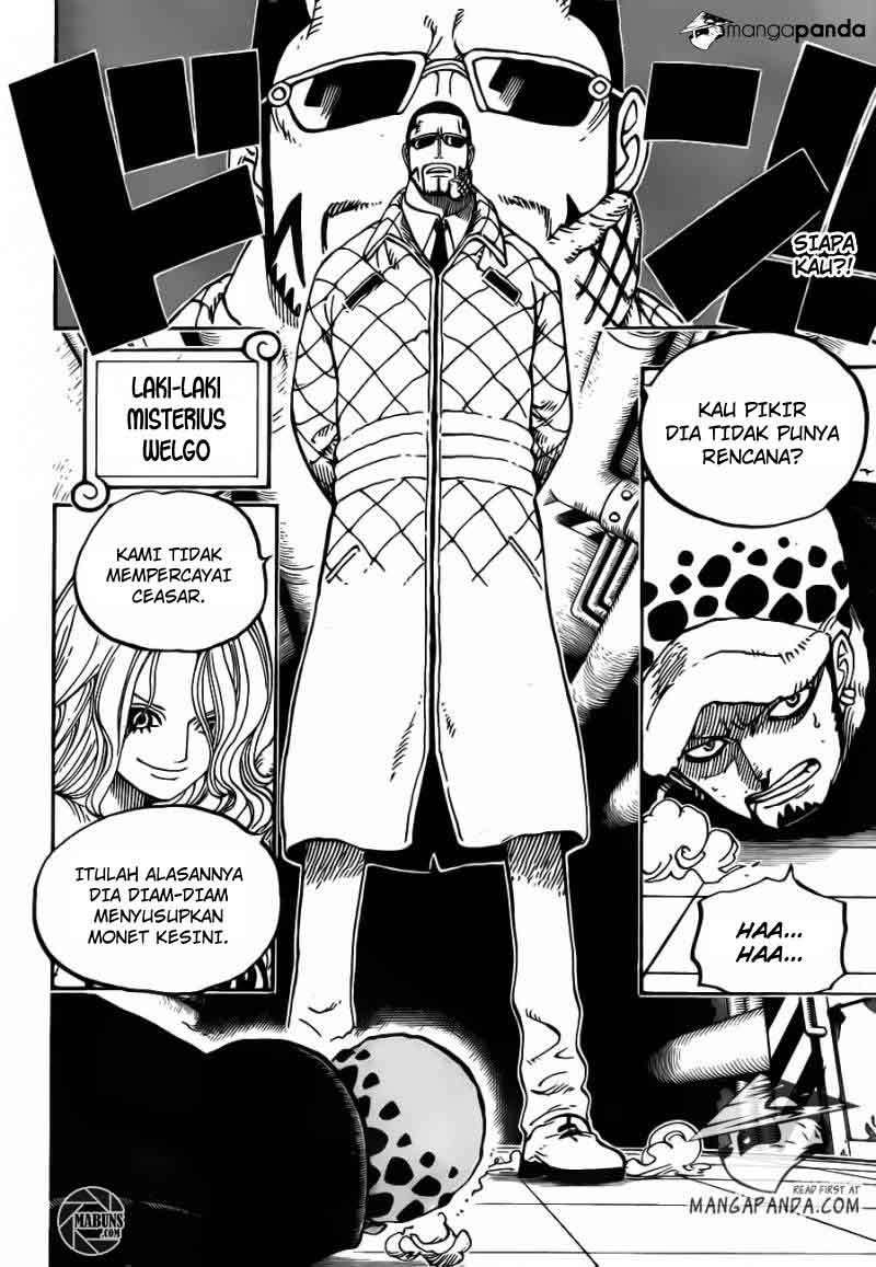 One Piece Chapter 672 - halaman 3