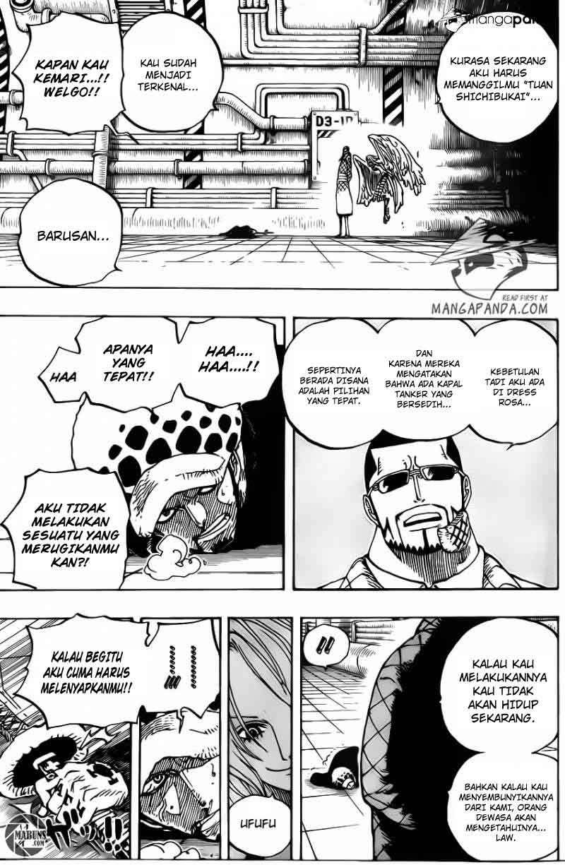 One Piece Chapter 672 - halaman 4