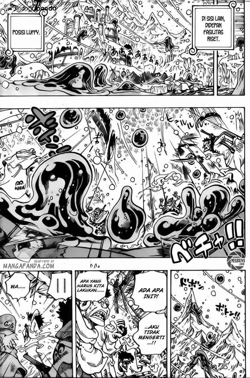 One Piece Chapter 672 - halaman 6