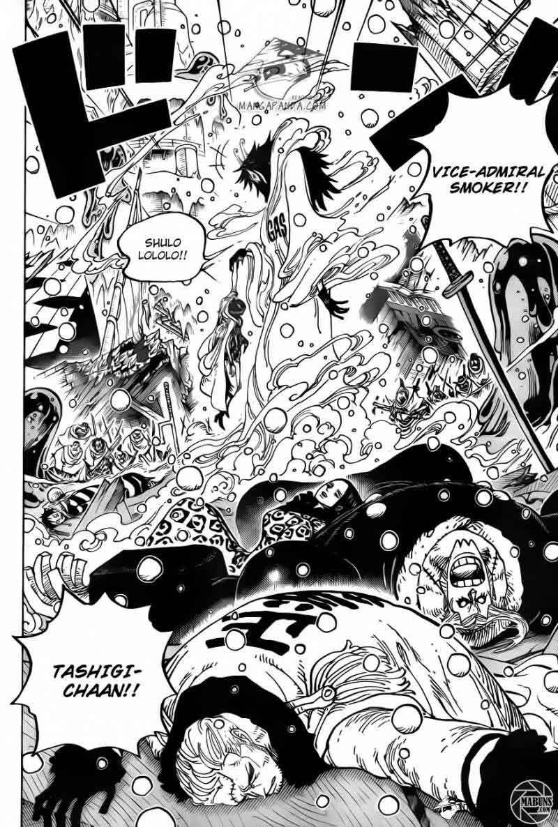 One Piece Chapter 672 - halaman 7