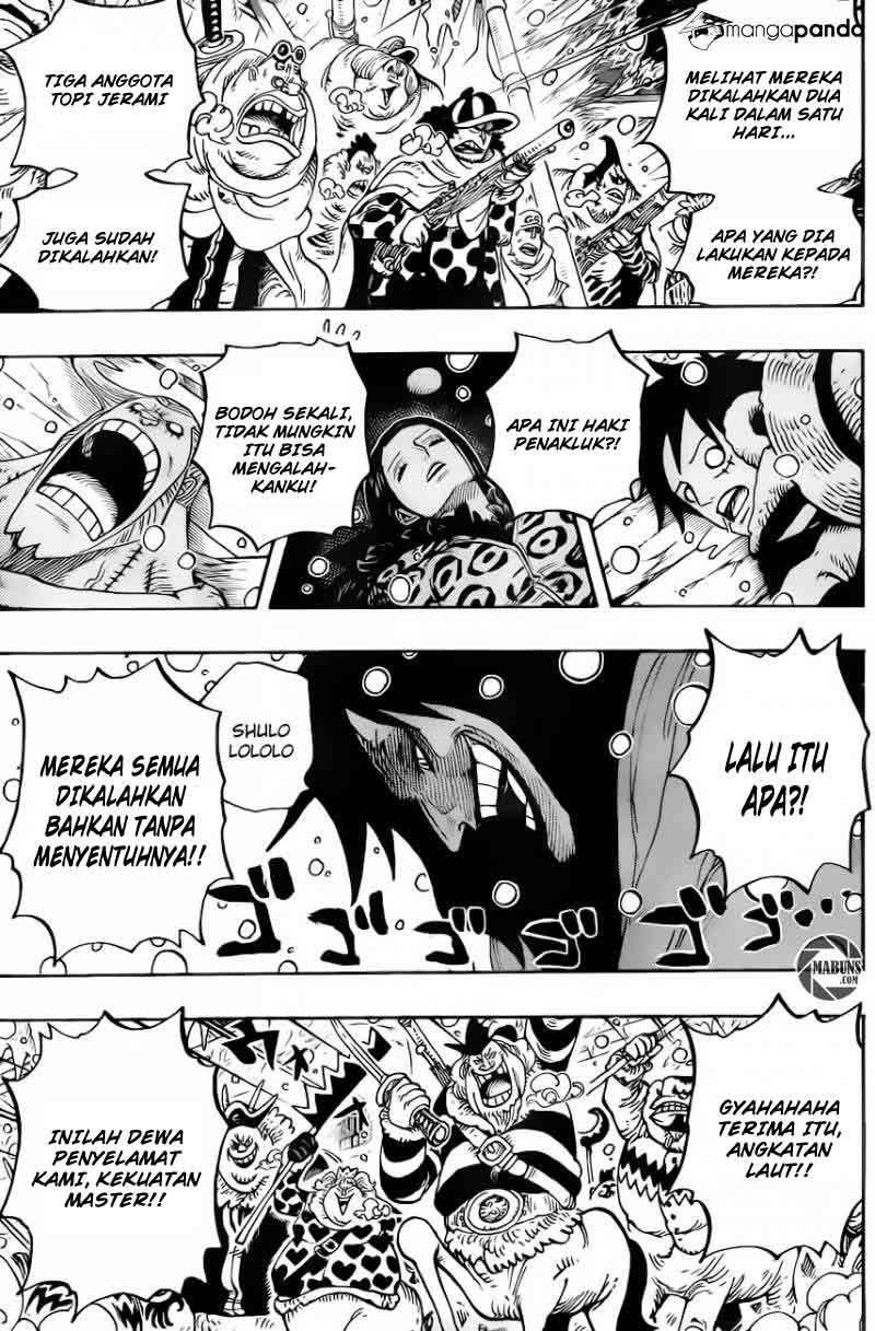 One Piece Chapter 672 - halaman 8