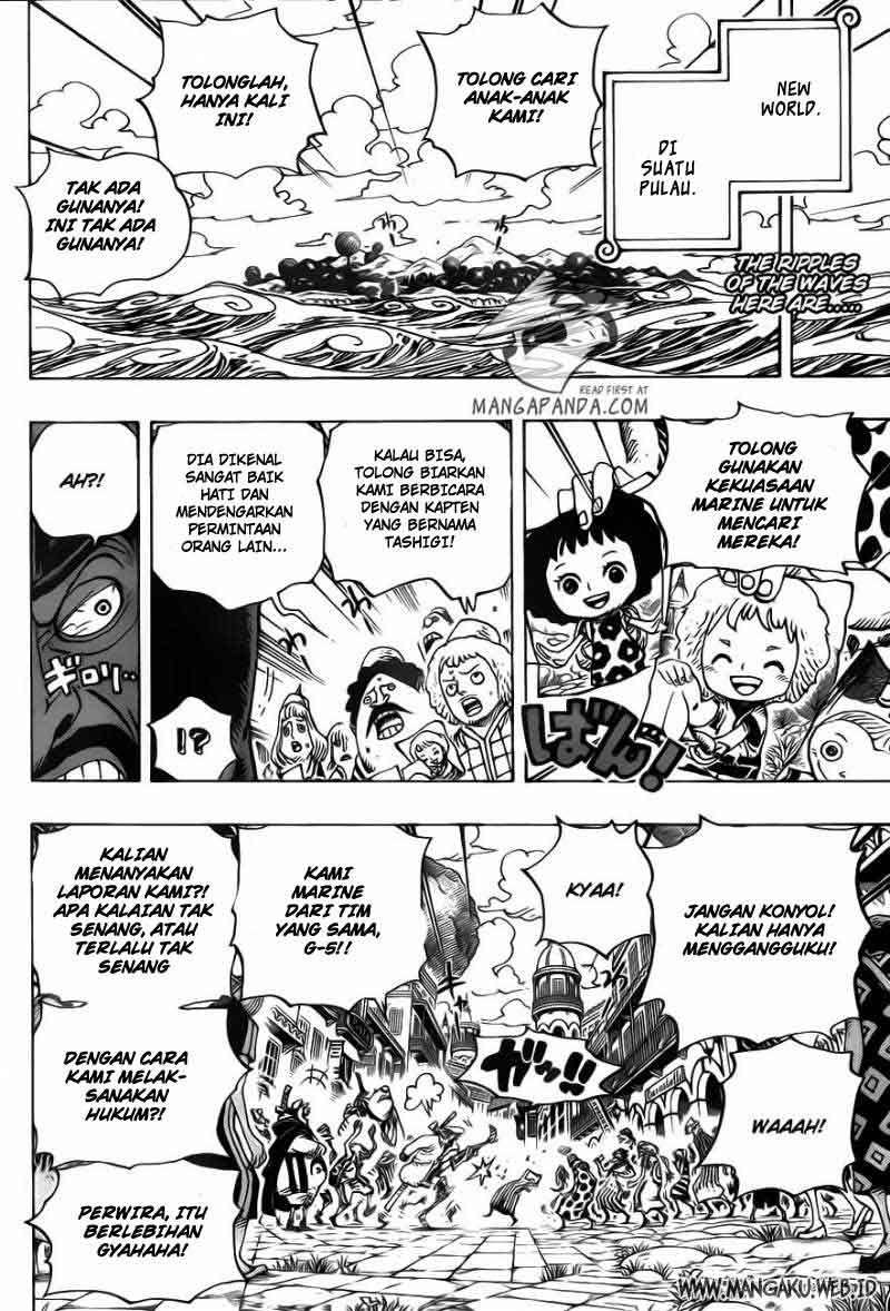 One Piece Chapter 673 - halaman 3