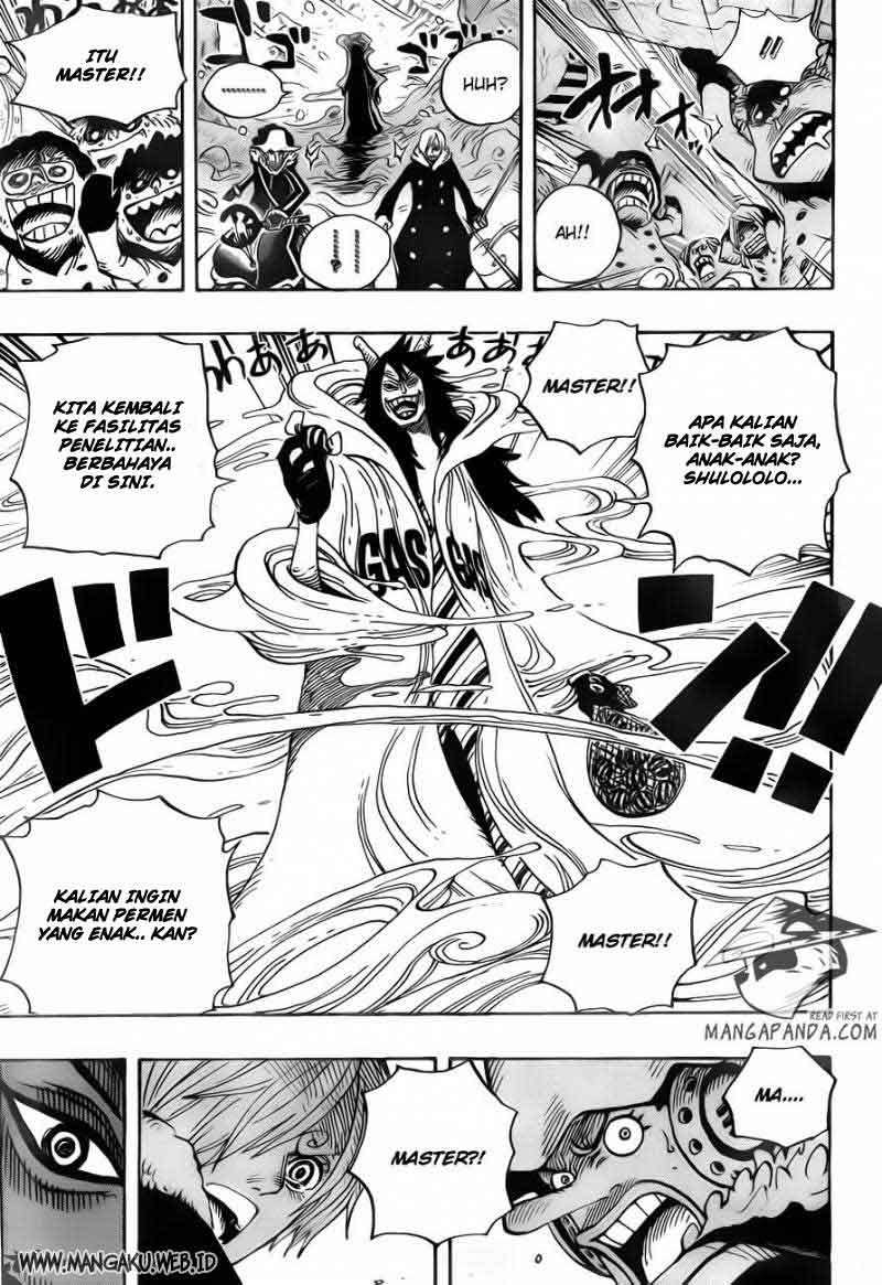 One Piece Chapter 673 - halaman 8