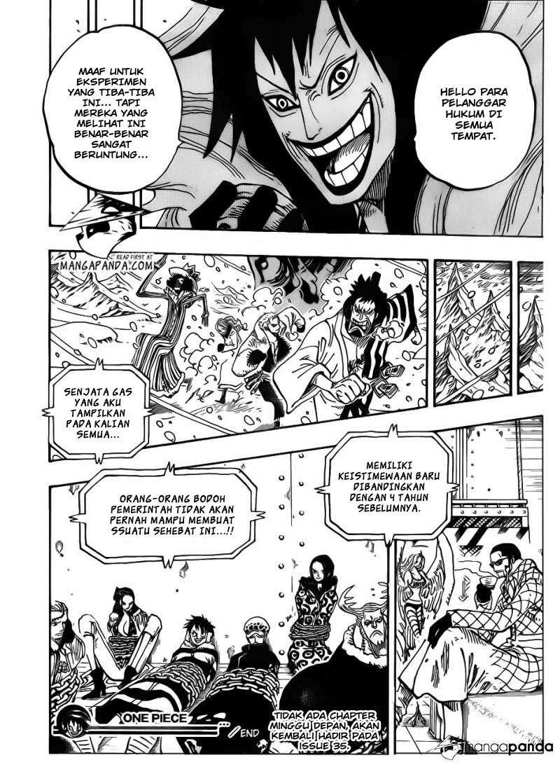One Piece Chapter 674 - halaman 17