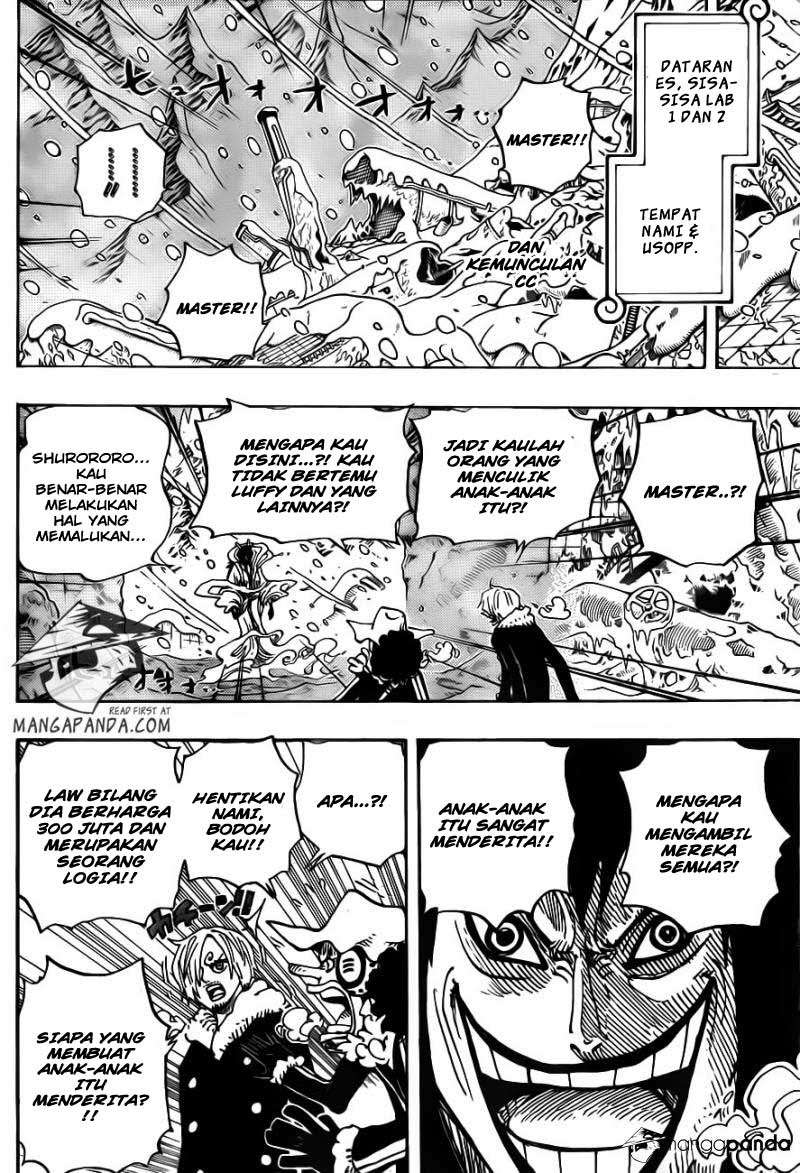 One Piece Chapter 674 - halaman 3