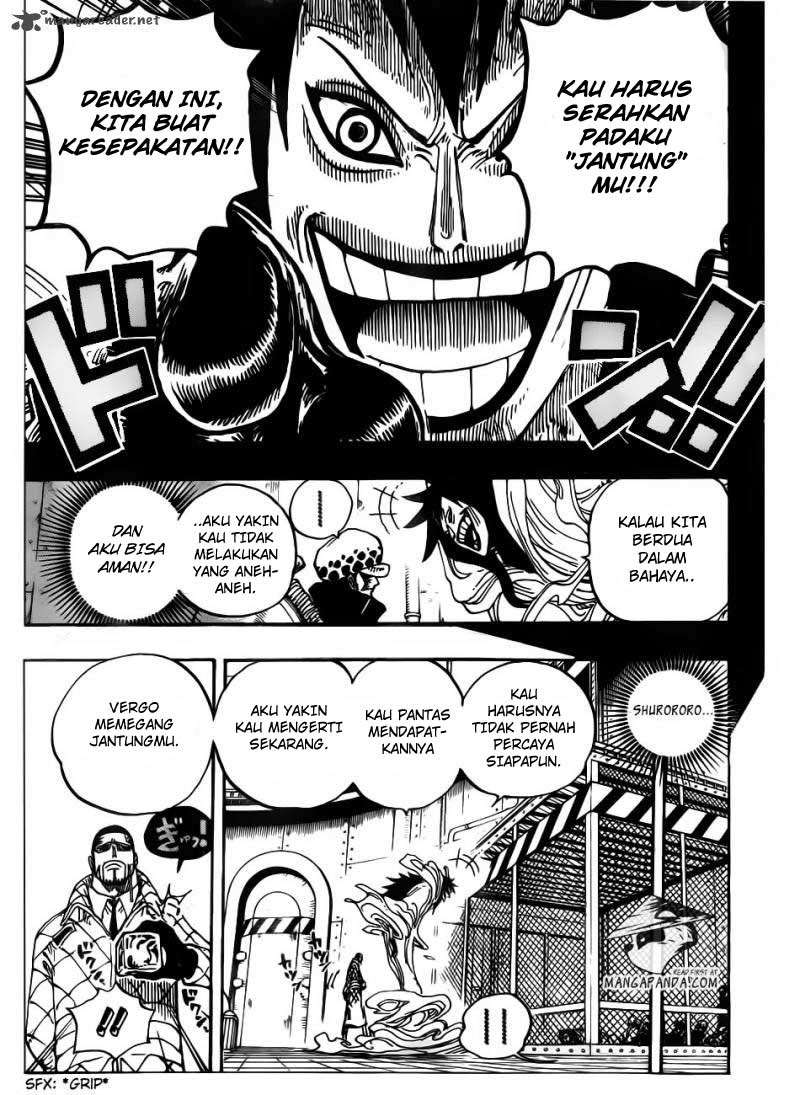 One Piece Chapter 675 - halaman 10