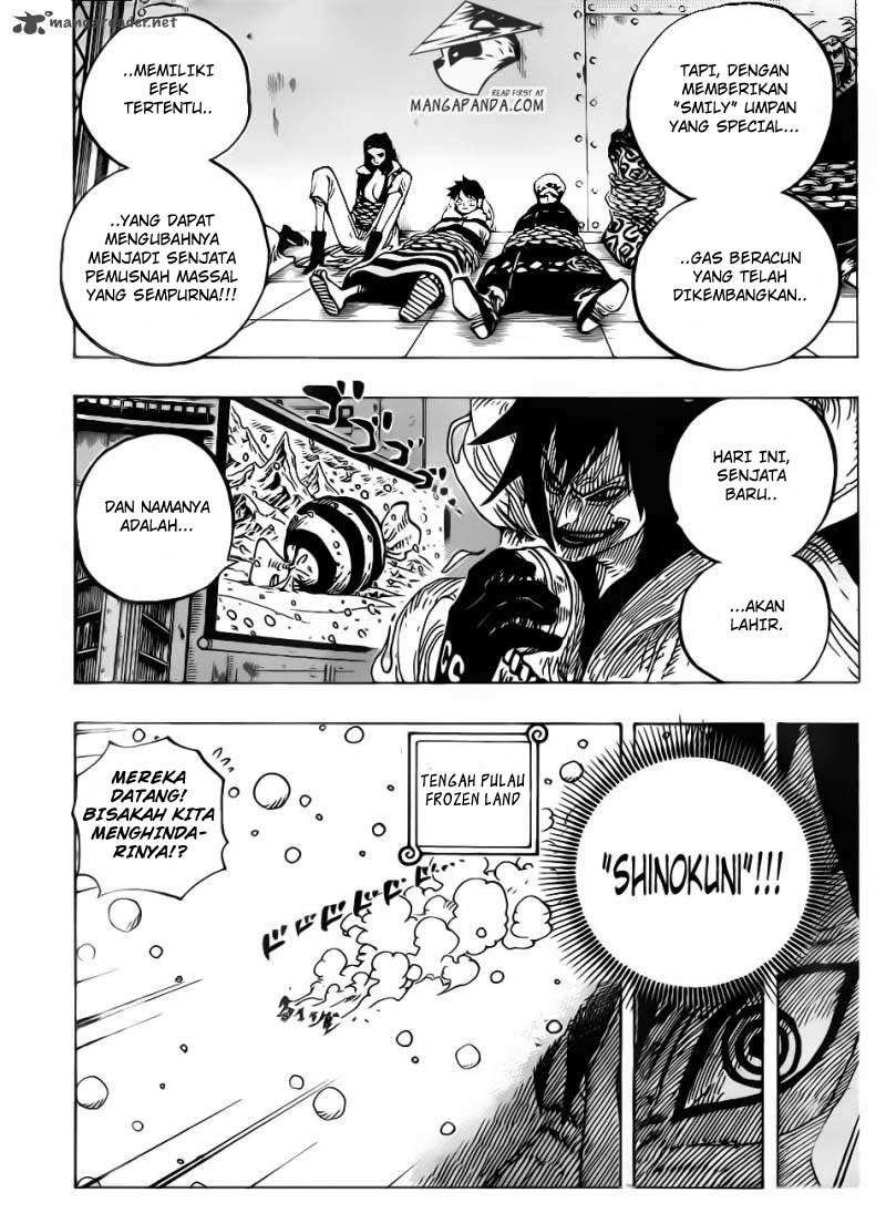 One Piece Chapter 675 - halaman 15