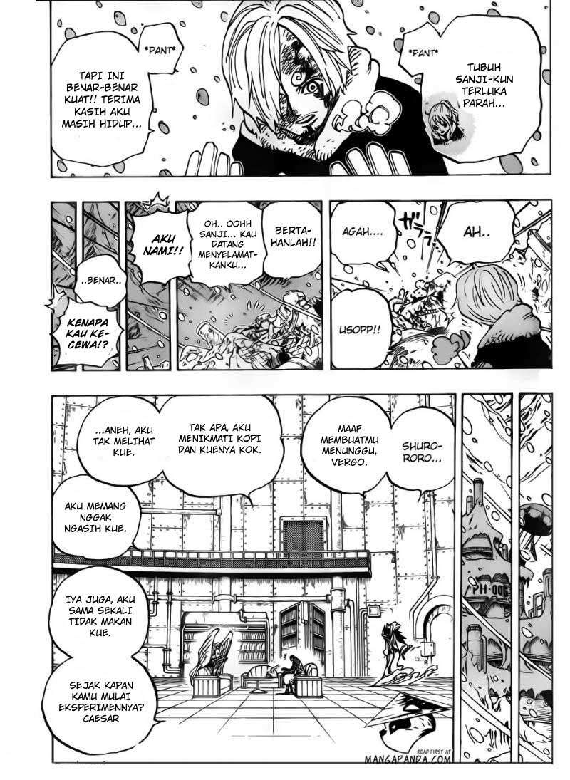 One Piece Chapter 675 - halaman 7