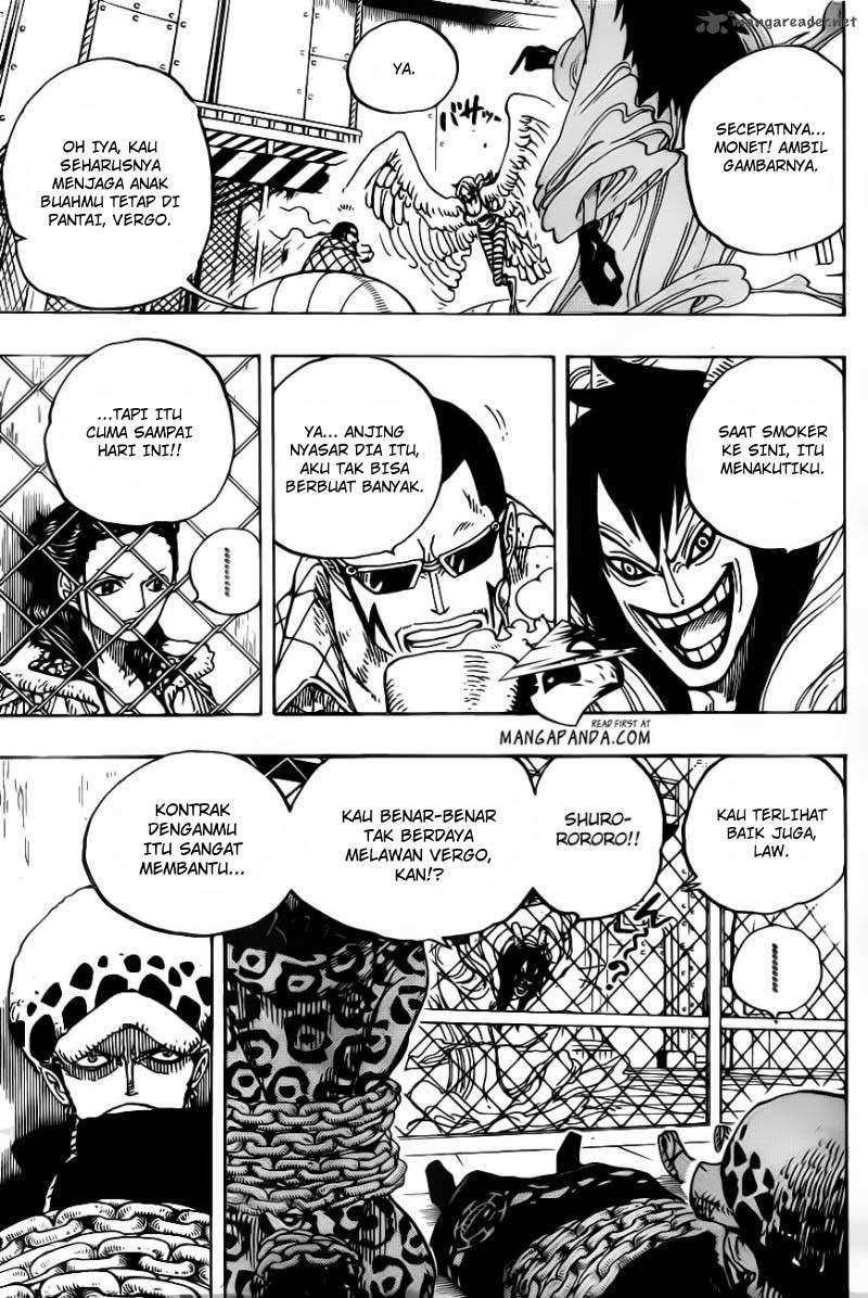 One Piece Chapter 675 - halaman 8