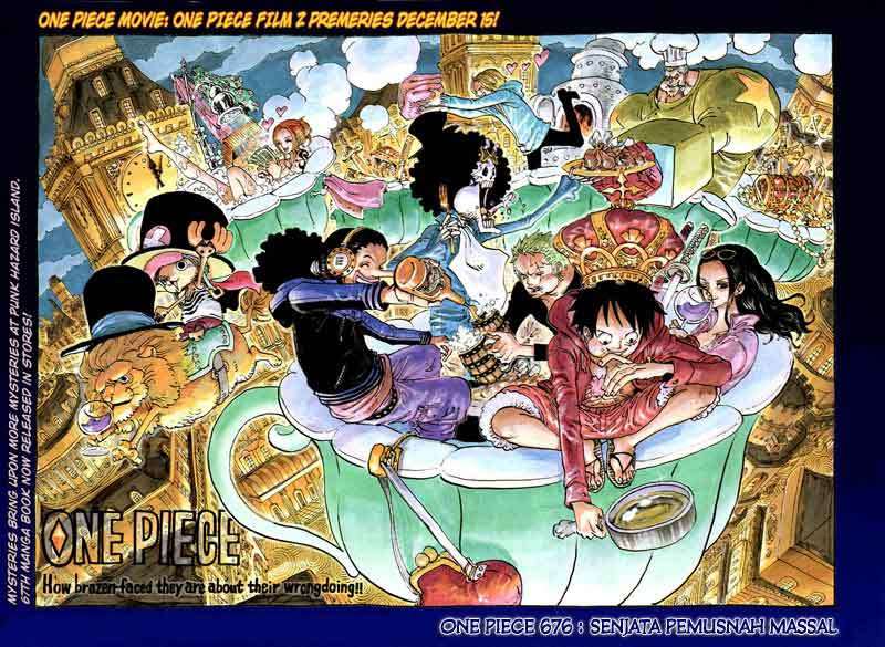 One Piece Chapter 676 - halaman 2