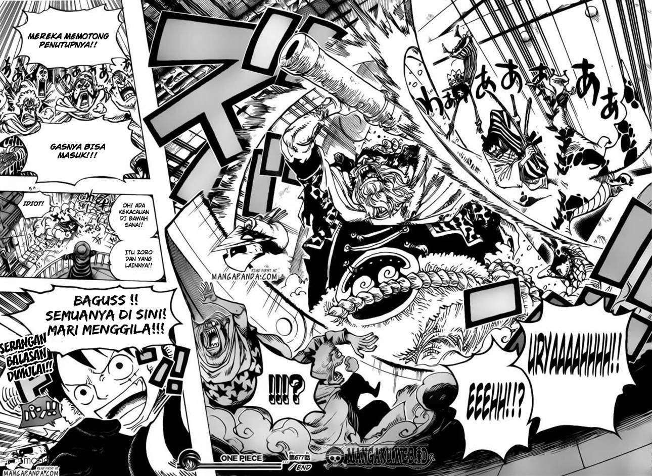 One Piece Chapter 677 - halaman 17