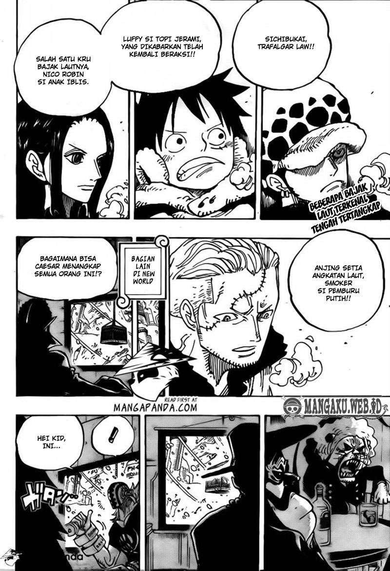 One Piece Chapter 677 - halaman 3