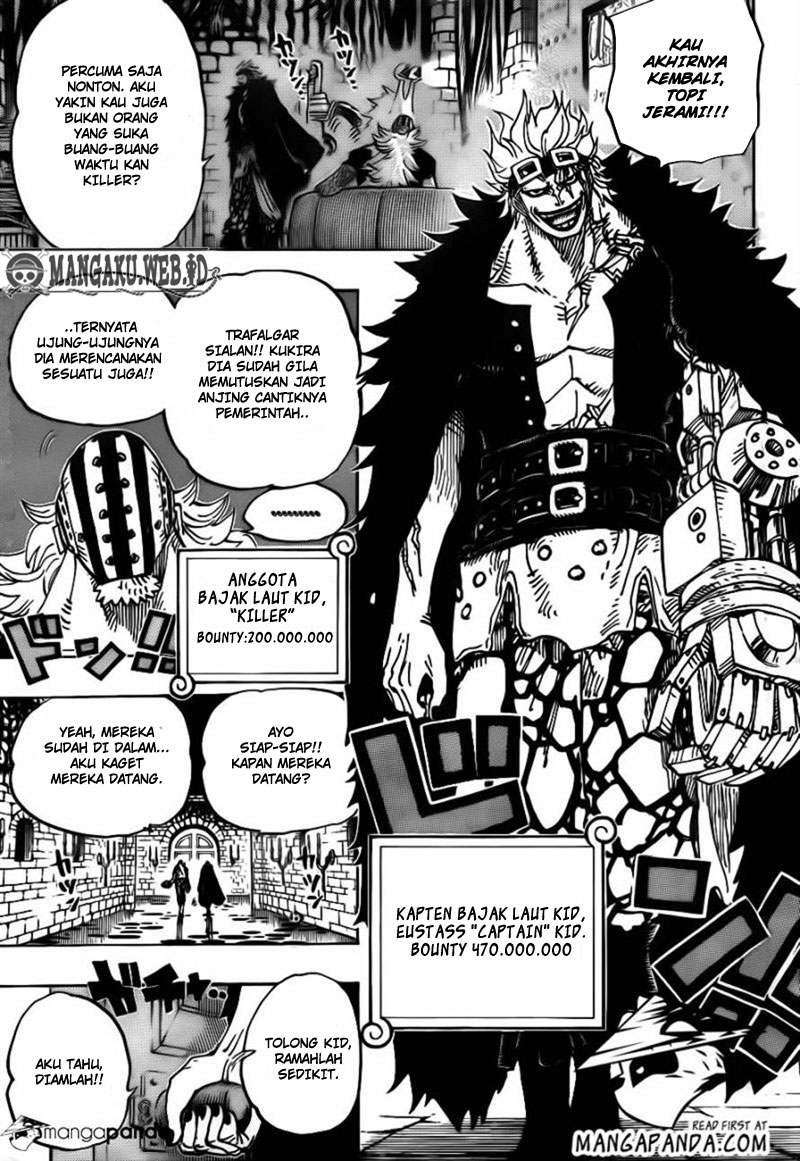 One Piece Chapter 677 - halaman 4