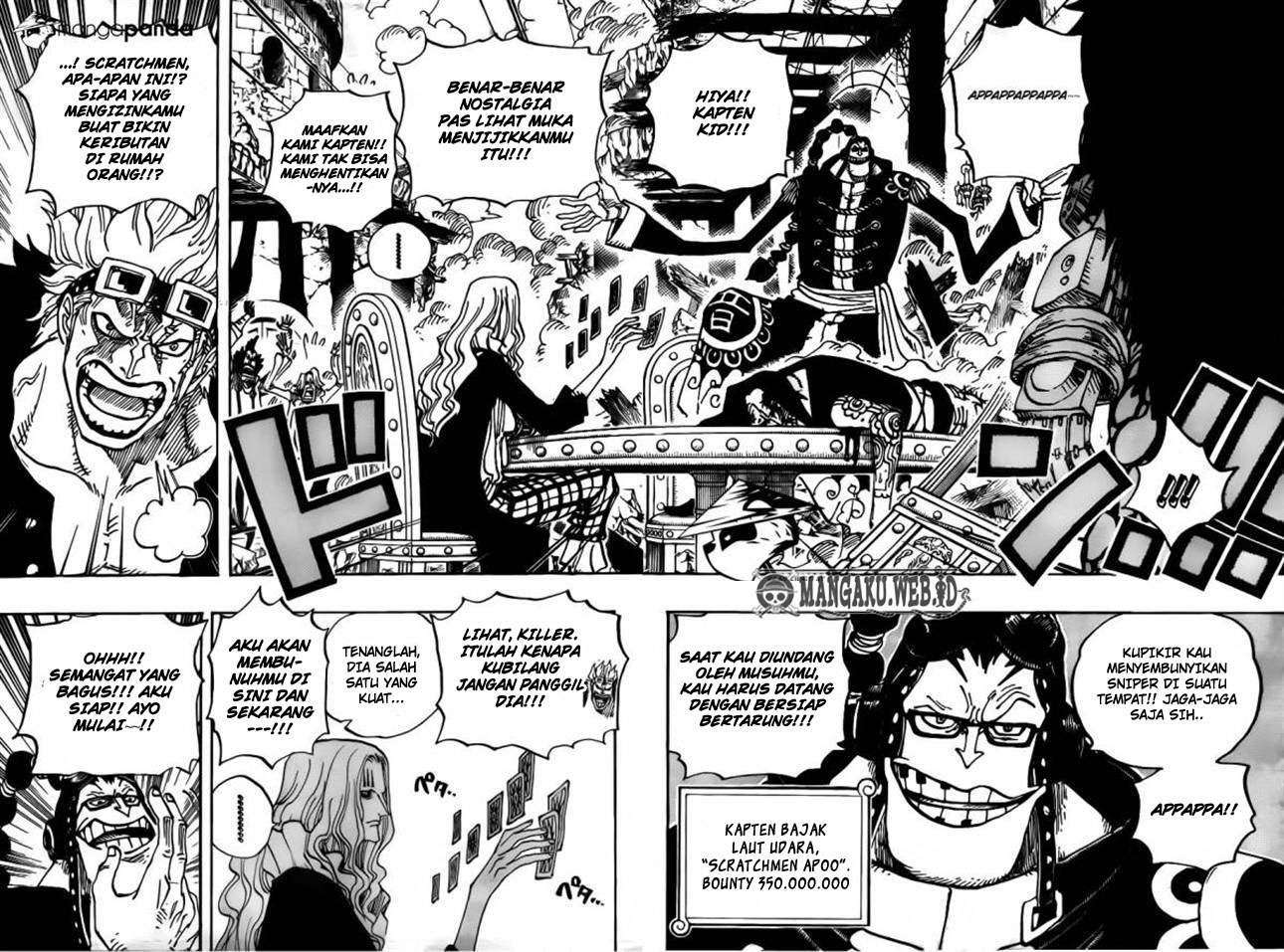 One Piece Chapter 677 - halaman 5
