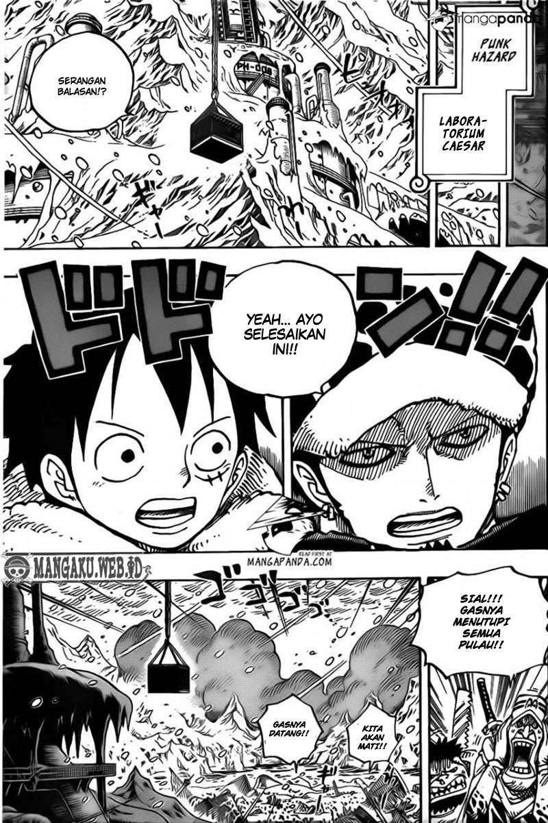 One Piece Chapter 677 - halaman 7