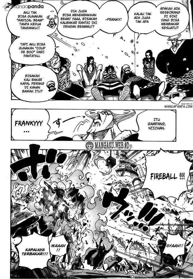 One Piece Chapter 677 - halaman 8
