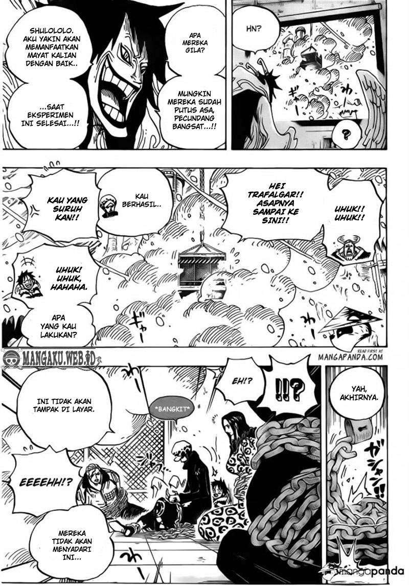One Piece Chapter 677 - halaman 9