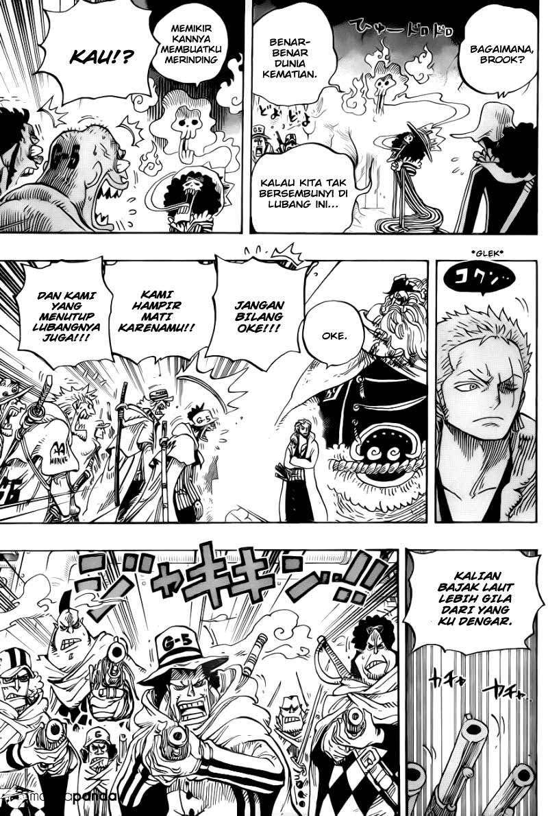 One Piece Chapter 678 - halaman 8