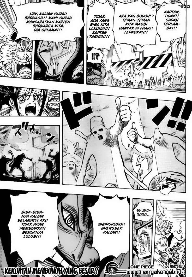 One Piece Chapter 679 - halaman 19