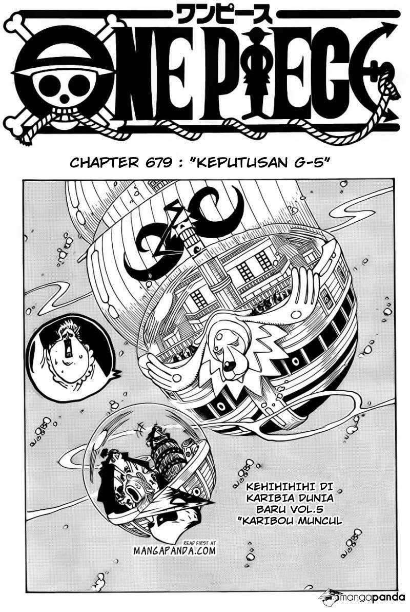 One Piece Chapter 679 - halaman 2