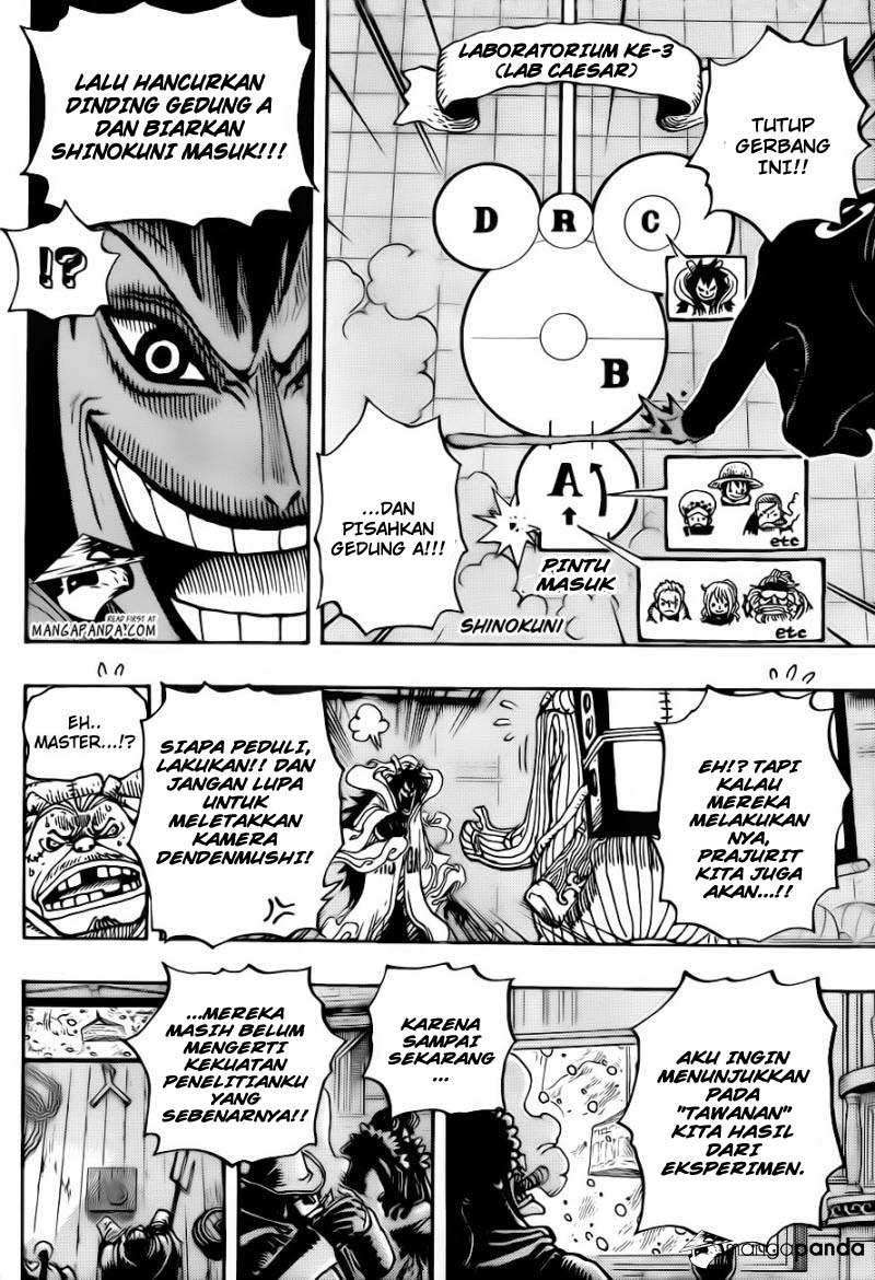One Piece Chapter 679 - halaman 6