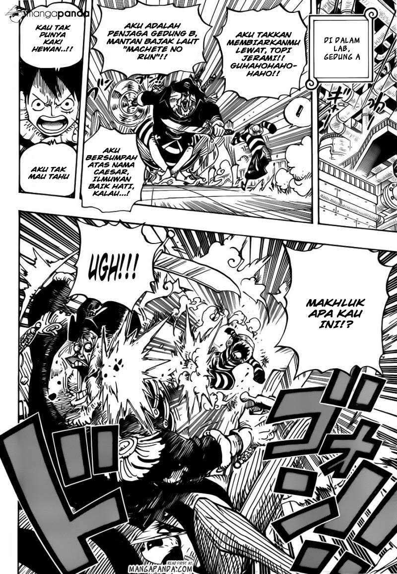 One Piece Chapter 679 - halaman 8
