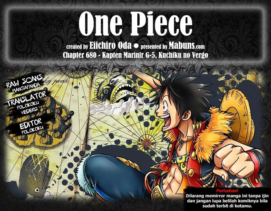 One Piece Chapter 680 - halaman 1
