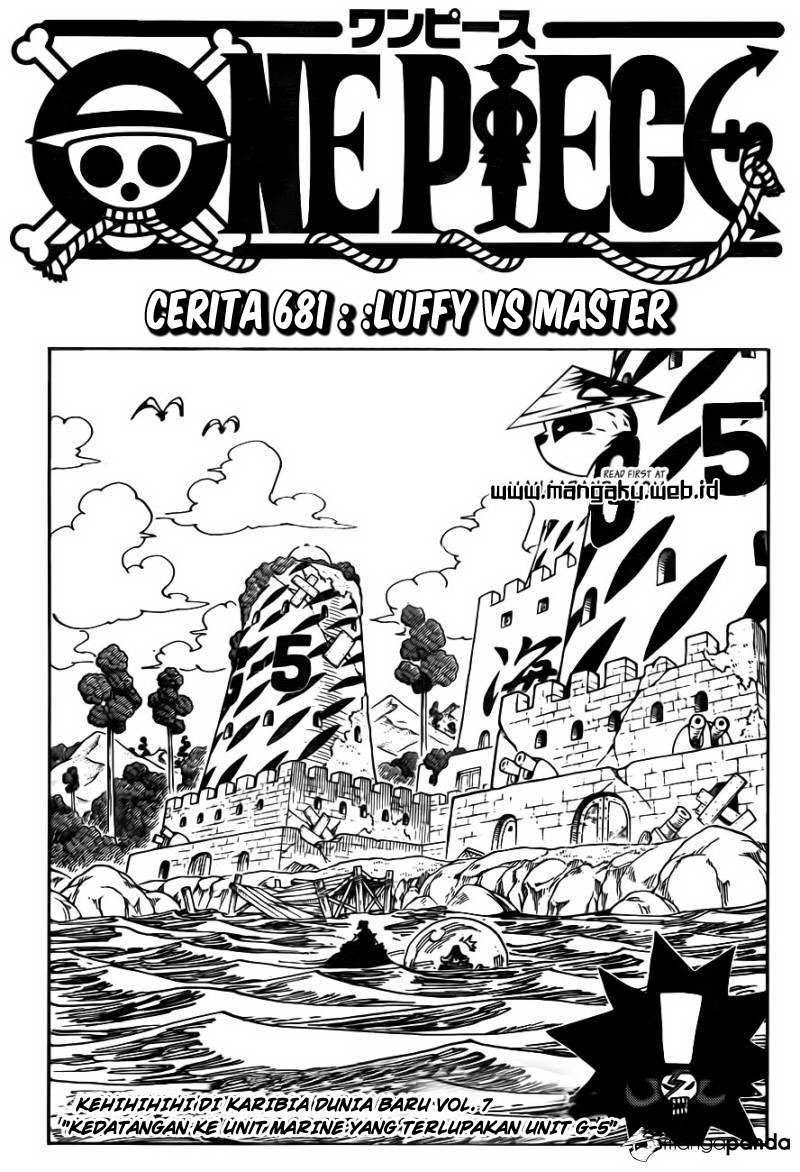 One Piece Chapter 681 - halaman 2