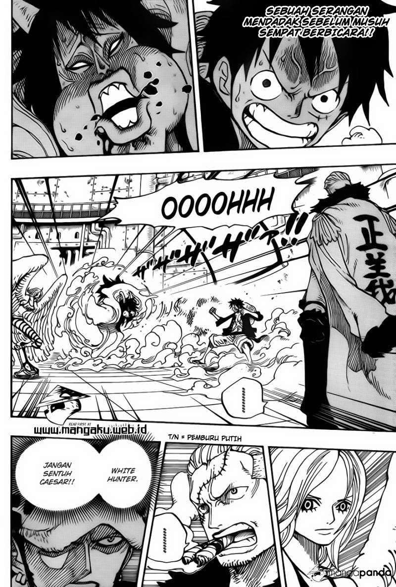 One Piece Chapter 681 - halaman 3