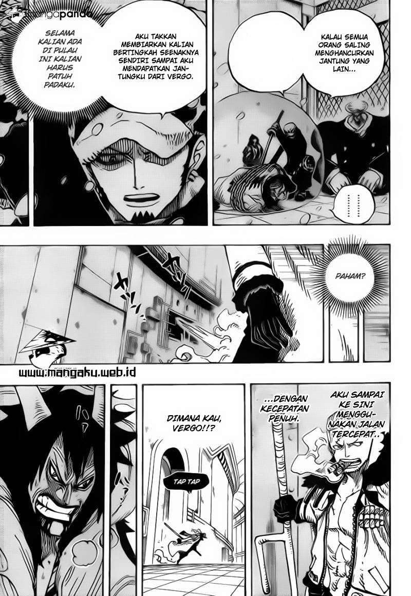 One Piece Chapter 681 - halaman 4