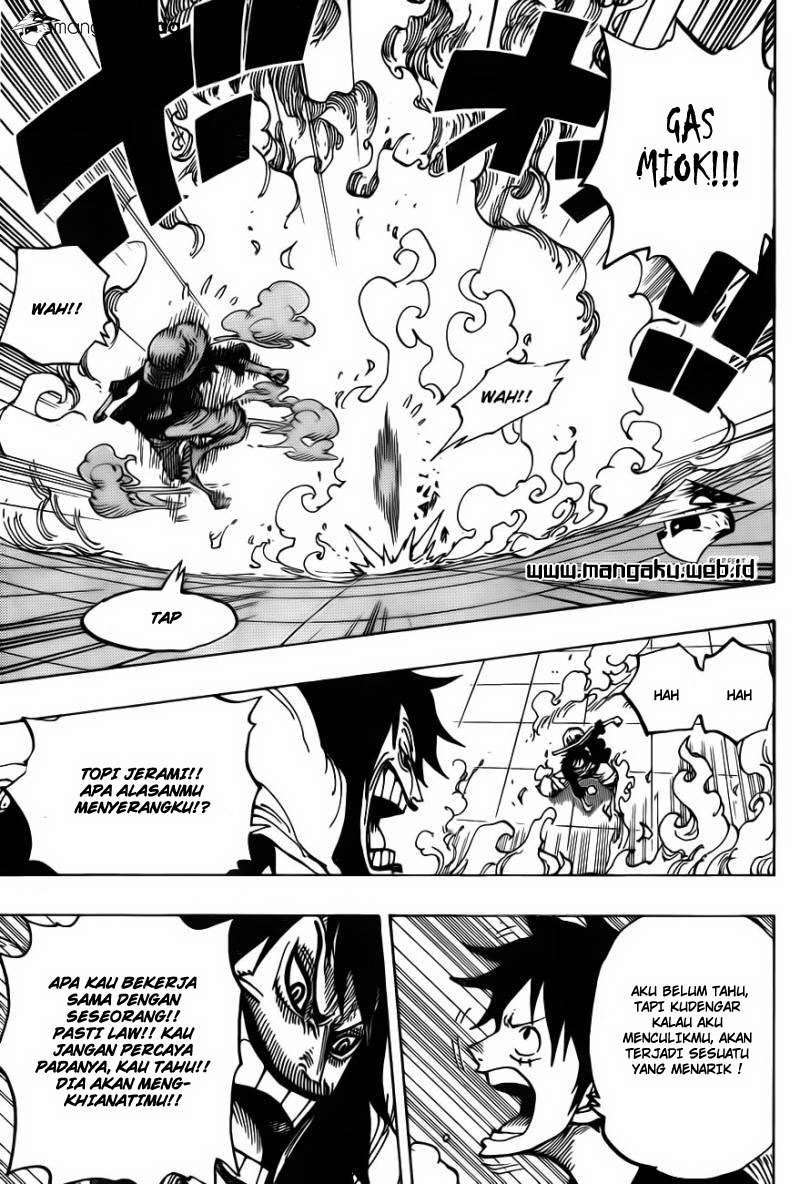 One Piece Chapter 681 - halaman 6