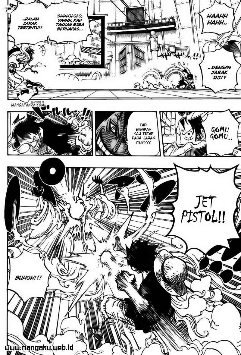 One Piece Chapter 681 - halaman 9