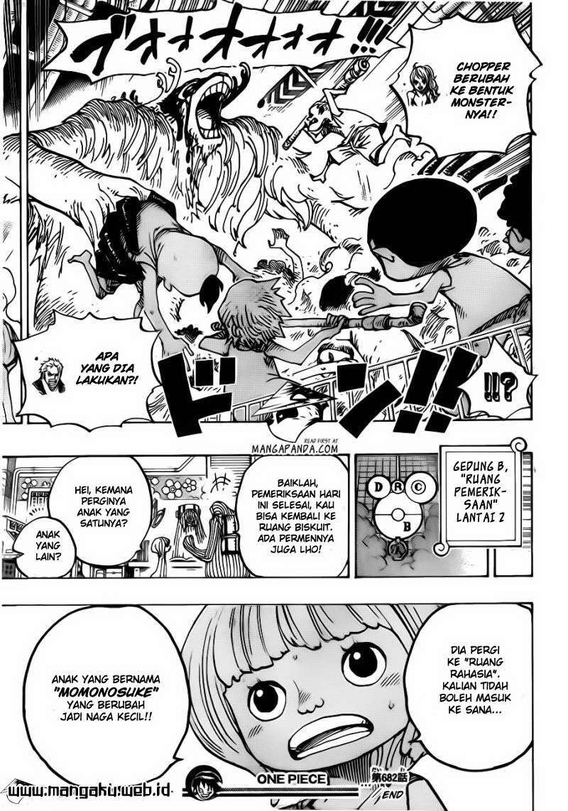 One Piece Chapter 682 - halaman 20