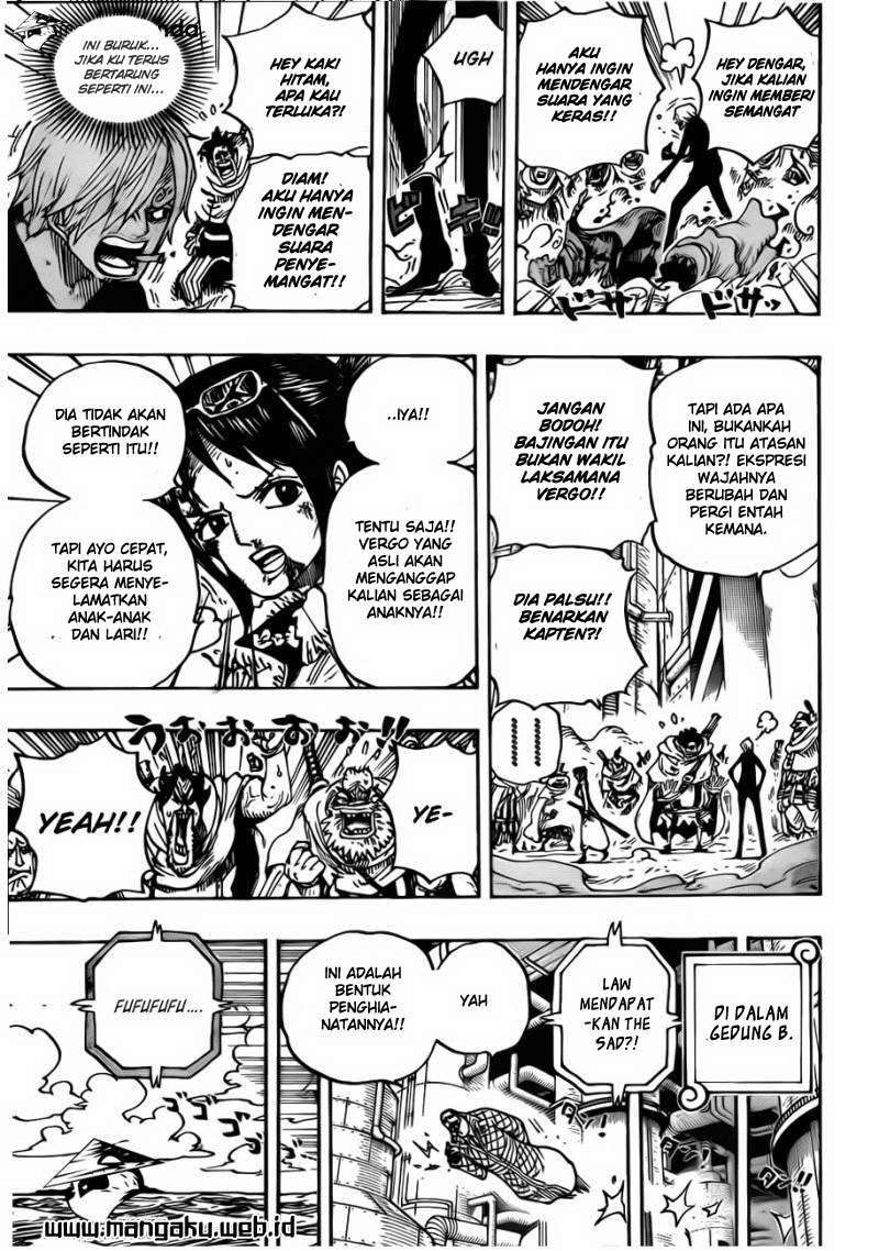One Piece Chapter 682 - halaman 7
