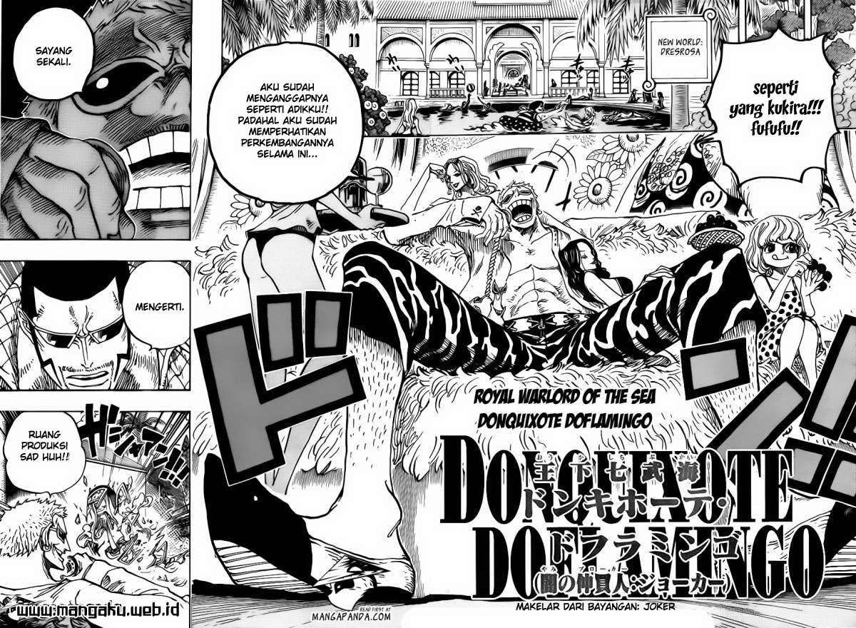 One Piece Chapter 682 - halaman 8