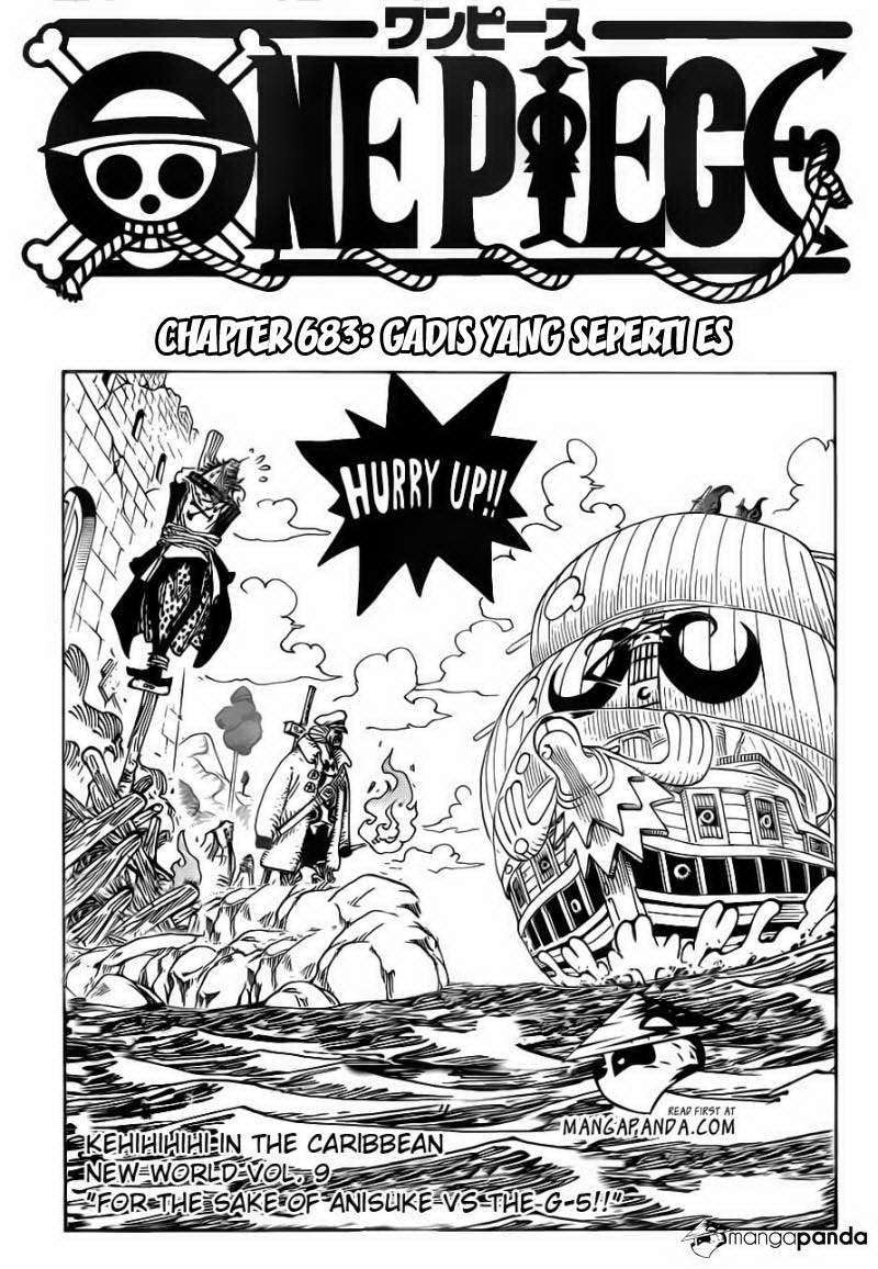 One Piece Chapter 683 - halaman 2