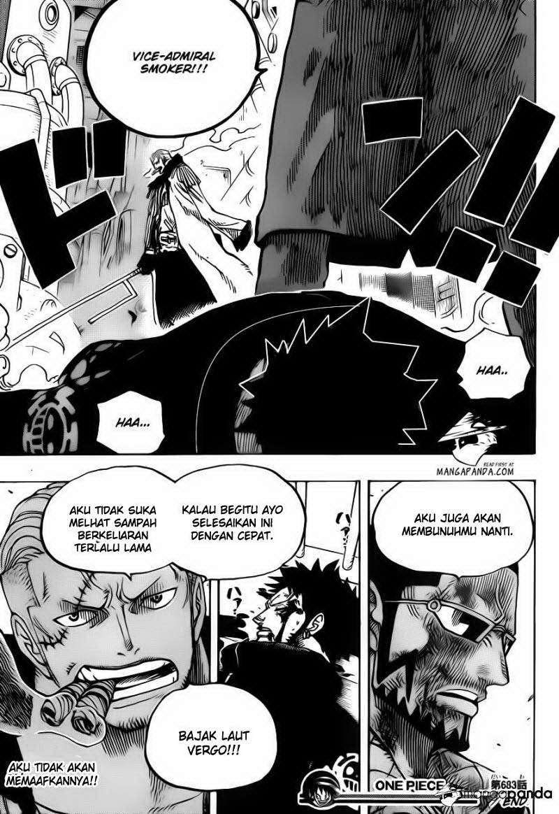 One Piece Chapter 683 - halaman 20