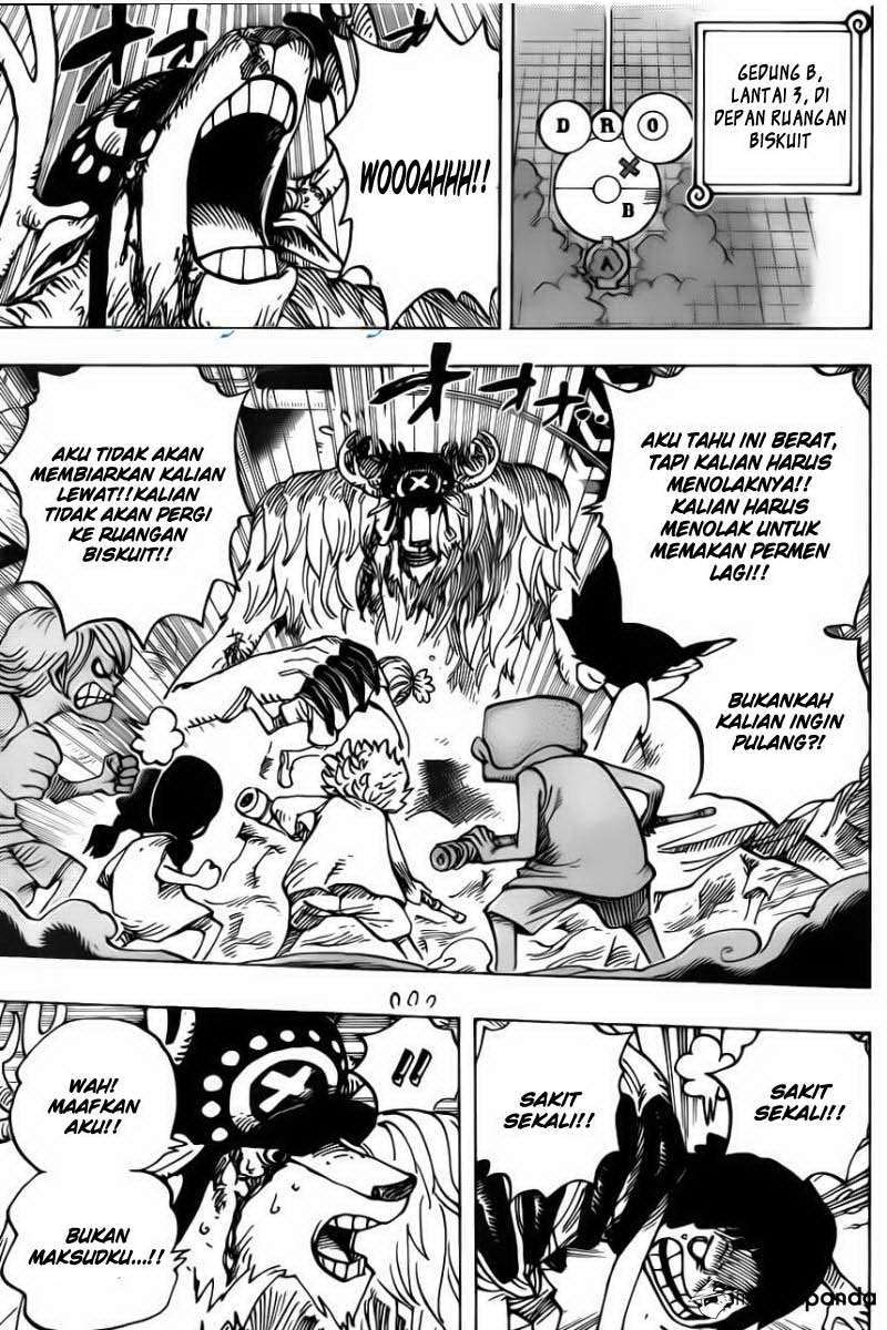 One Piece Chapter 683 - halaman 8