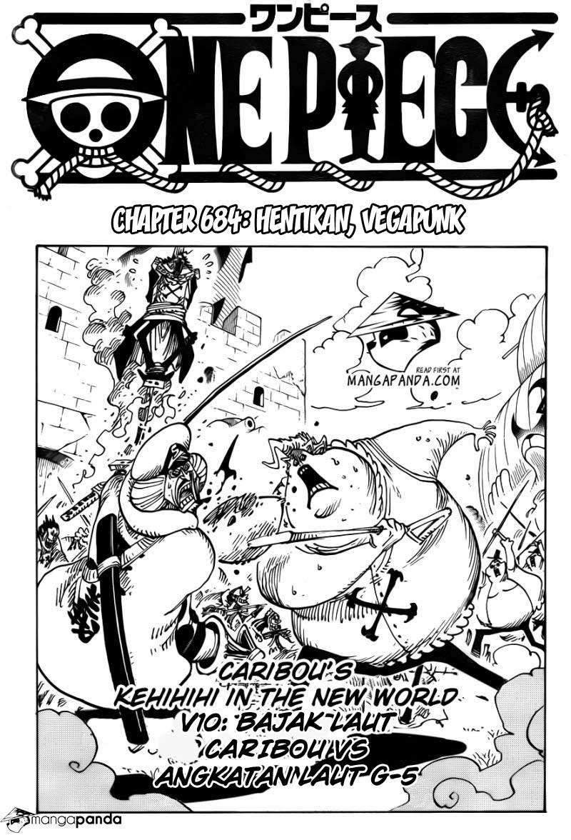 One Piece Chapter 684 - halaman 2