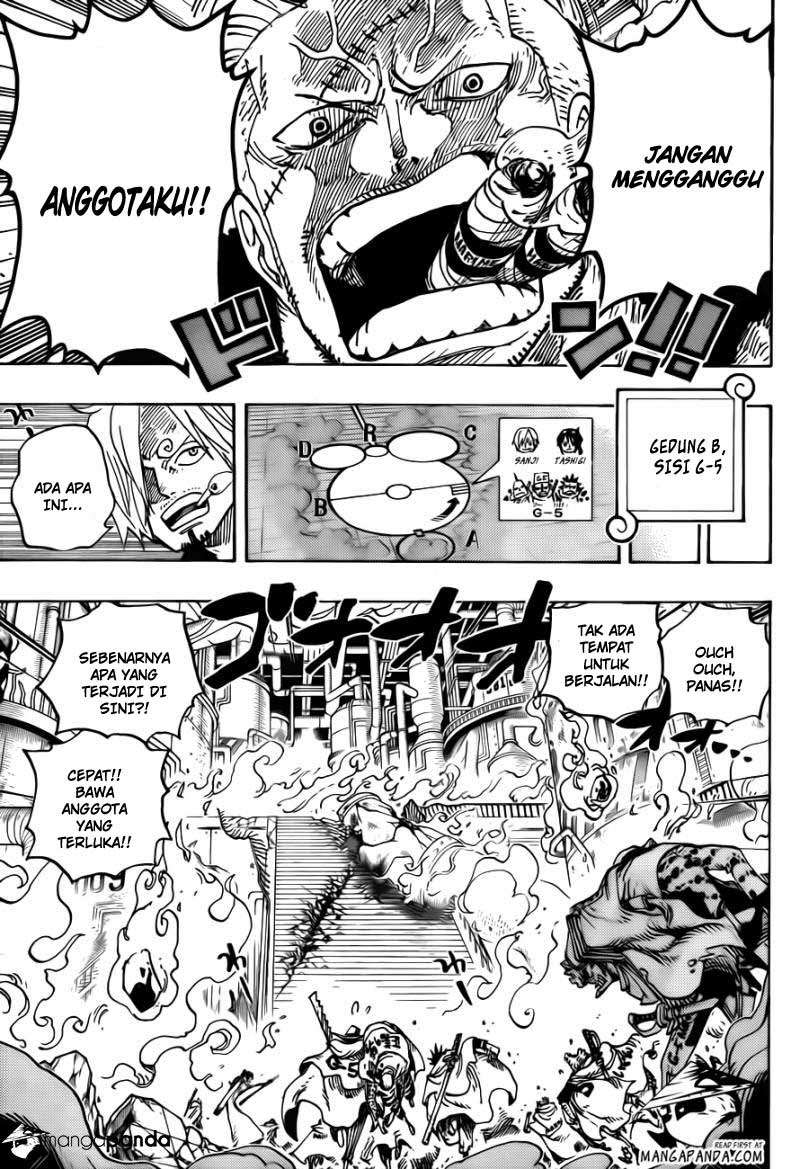 One Piece Chapter 684 - halaman 8