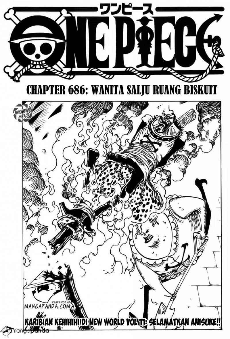 One Piece Chapter 686 - halaman 2