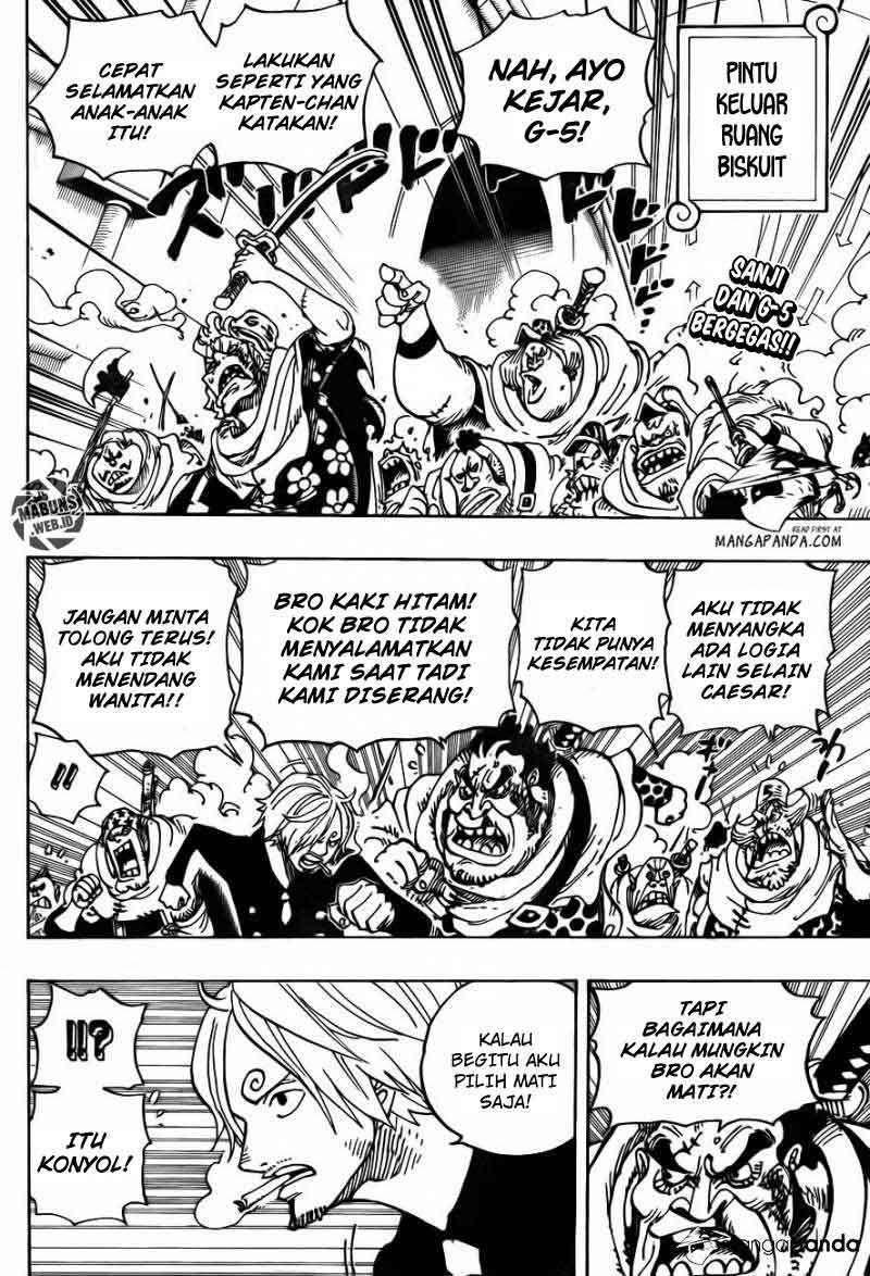 One Piece Chapter 687 - halaman 3