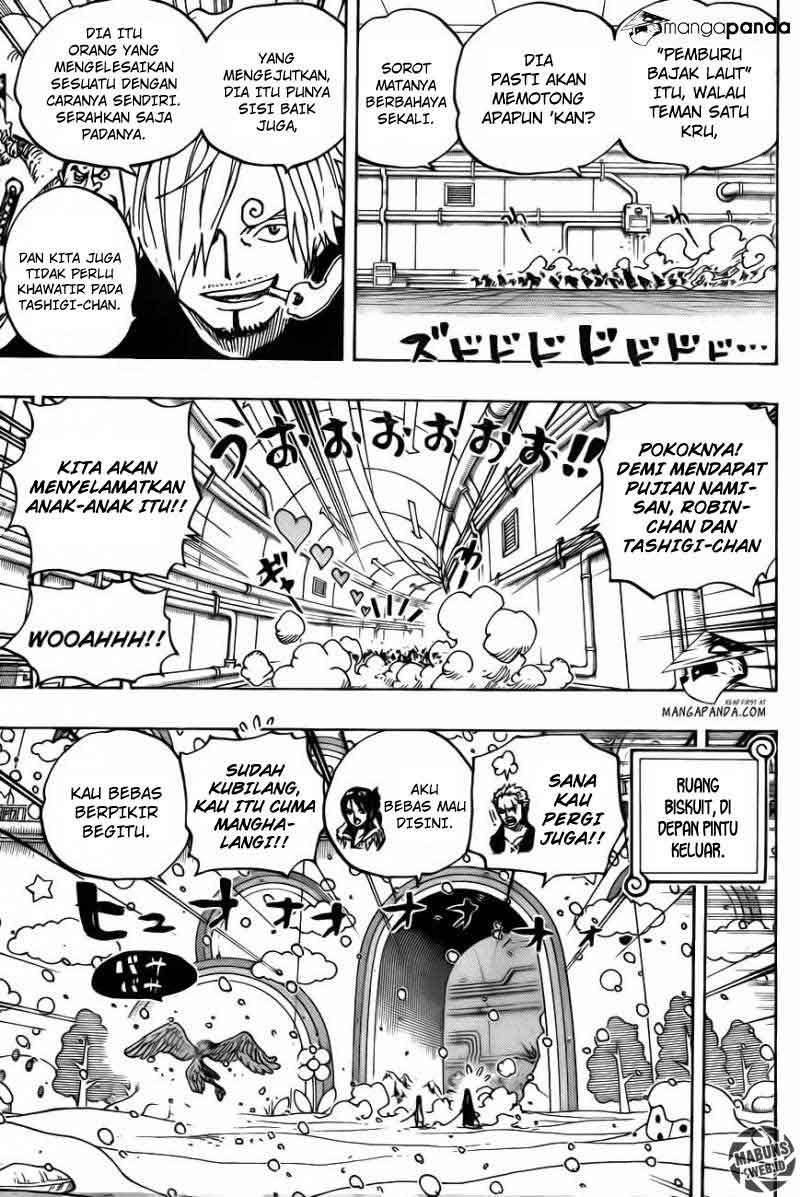 One Piece Chapter 687 - halaman 4